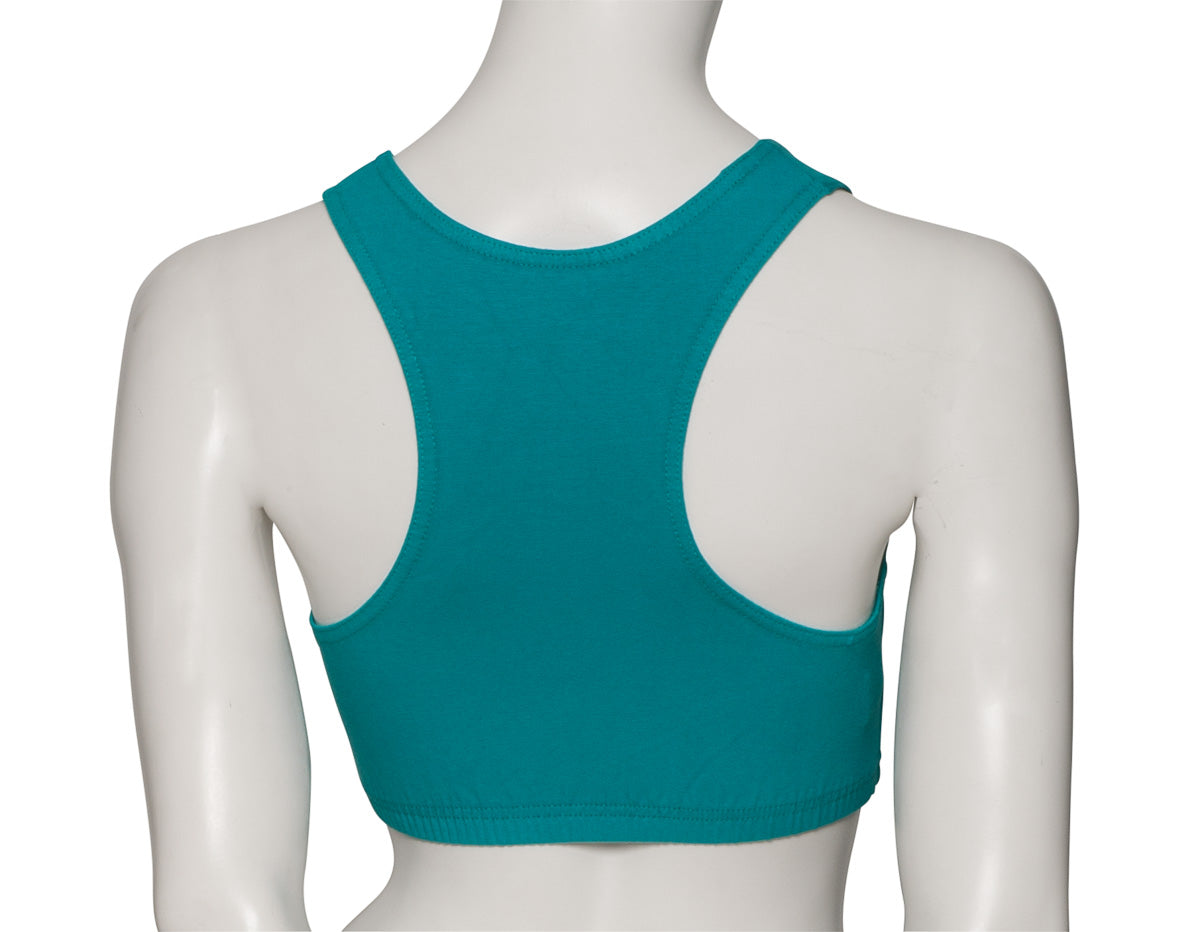 KCTC-5 Women's All Colours Cotton Racer Back Dance Fitness Gym Crop Top