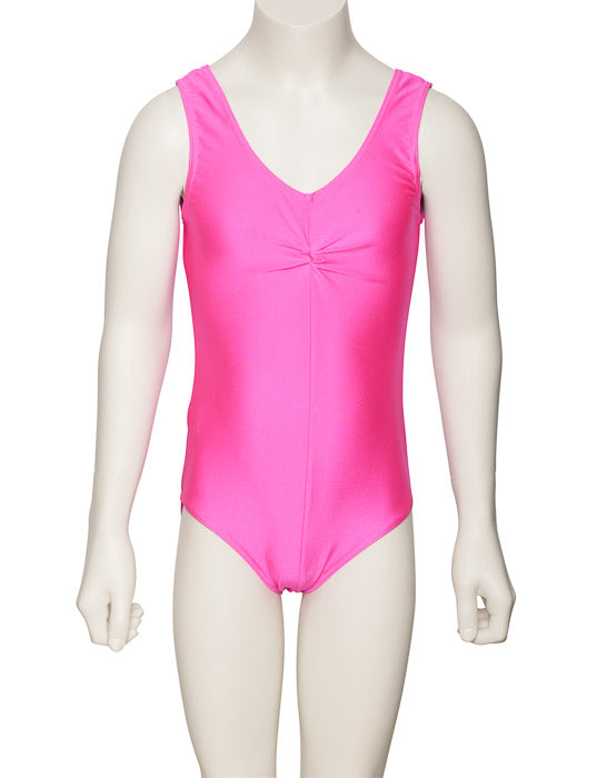 KDC006 Girls All Colours Nylon Lycra Sleeveless Ruched Dance Gymnastics Leotard