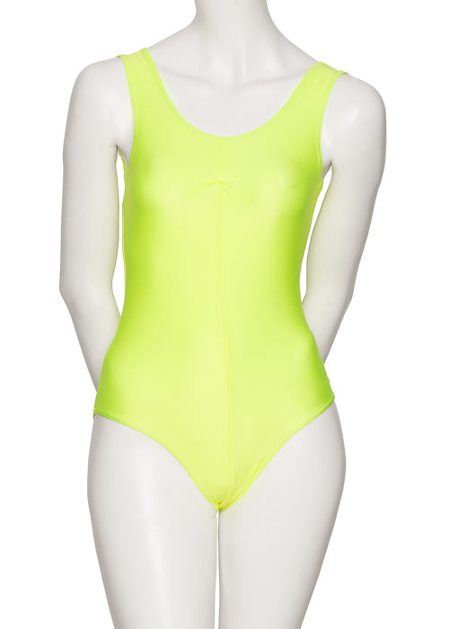 KDC006 Women's All Colours Nylon Lycra Sleeveless Ruched Dance Gymnastics Leotard