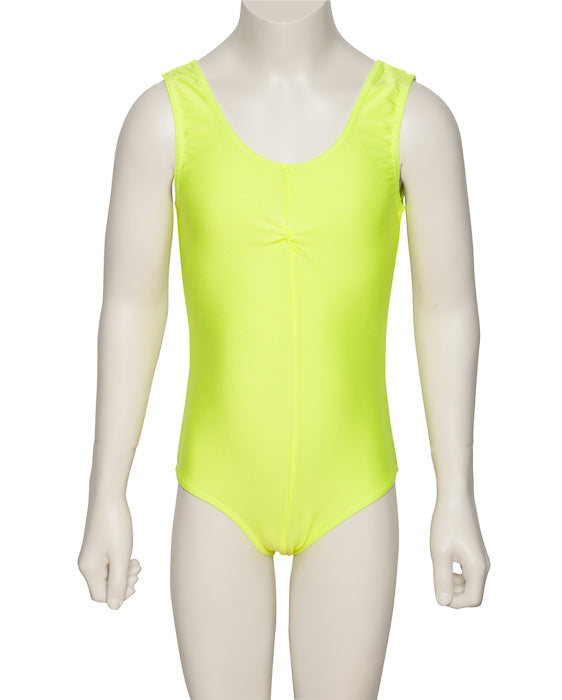 KDC006 Girls All Colours Nylon Lycra Sleeveless Ruched Dance Gymnastics Leotard