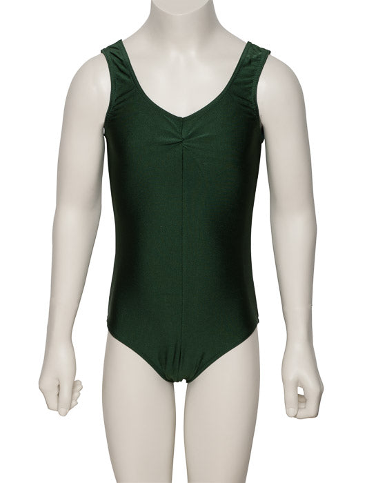 KDC006 Girls All Colours Nylon Lycra Sleeveless Ruched Dance Gymnastics Leotard