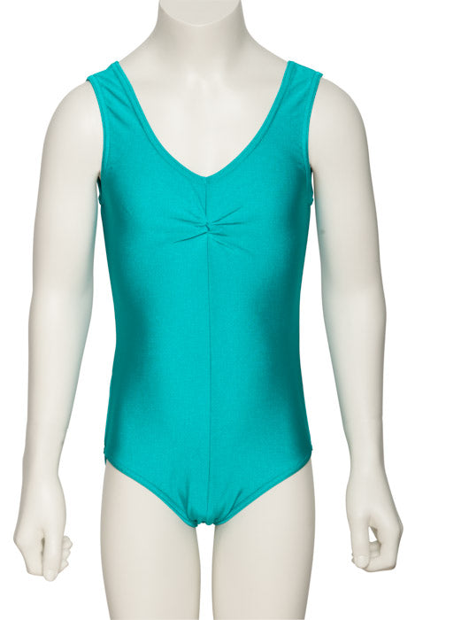 KDC006 Girls All Colours Nylon Lycra Sleeveless Ruched Dance Gymnastics Leotard