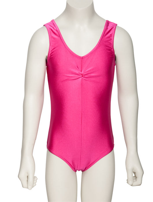 KDC006 Girls All Colours Nylon Lycra Sleeveless Ruched Dance Gymnastics Leotard