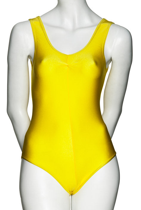 KDC006 Women's All Colours Nylon Lycra Sleeveless Ruched Dance Gymnastics Leotard