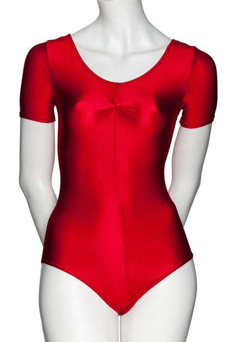 KDC029 All Colours SPARKLY HOLOGRAM Women's Girls Lycra Long Sleeve Dance Leotard