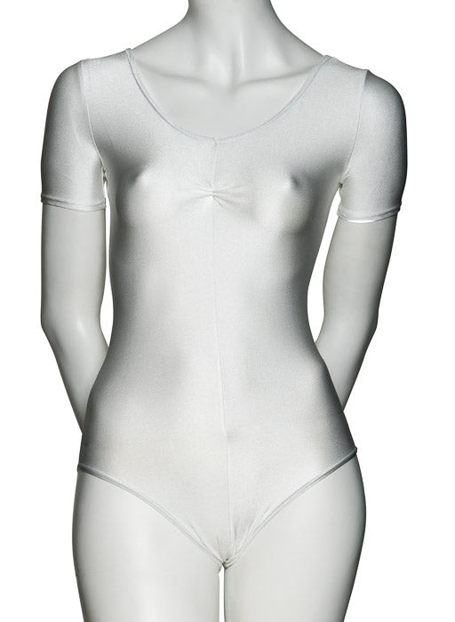 KDC029 All Colours SPARKLY HOLOGRAM Women's Girls Lycra Long Sleeve Dance Leotard
