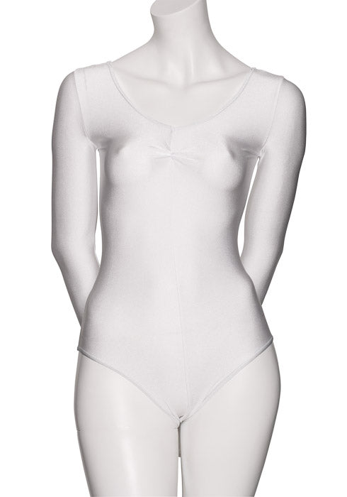 KDC009 Women's All Colours Nylon Lycra Long Sleeve Ruched Dance Gymnastics Leotard