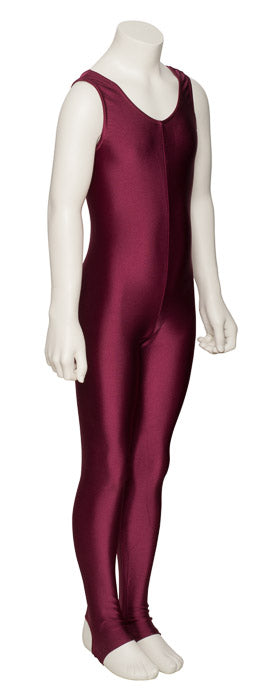 KDC011 Girls All Colours Lycra Sleeveless Dance Catsuit With Stirrups