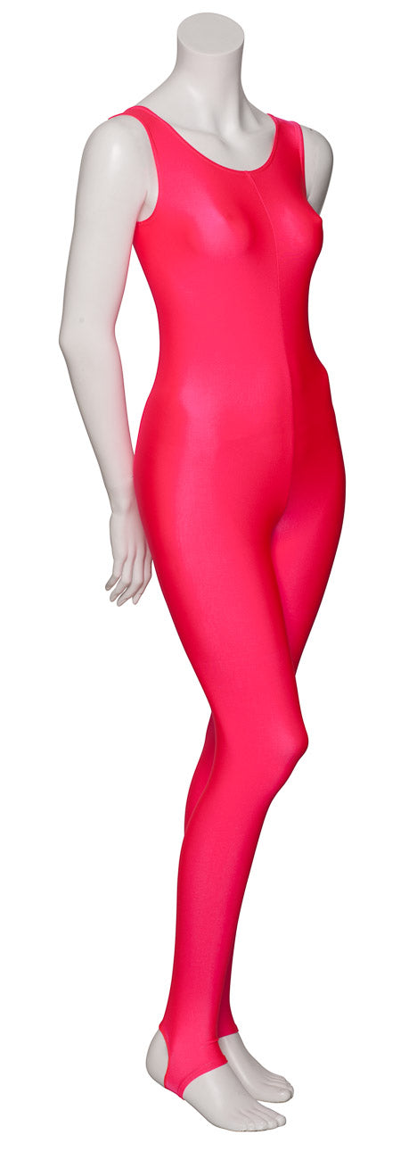 KDC011 Women's All Colours Lycra Sleeveless Stirrup Dance Catsuit