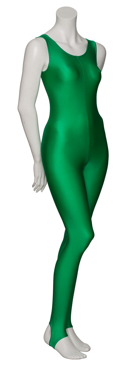 KDC011 Women's All Colours Lycra Sleeveless Stirrup Dance Catsuit