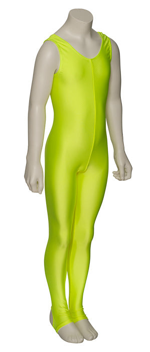 KDC011 Girls All Colours Lycra Sleeveless Dance Catsuit With Stirrups