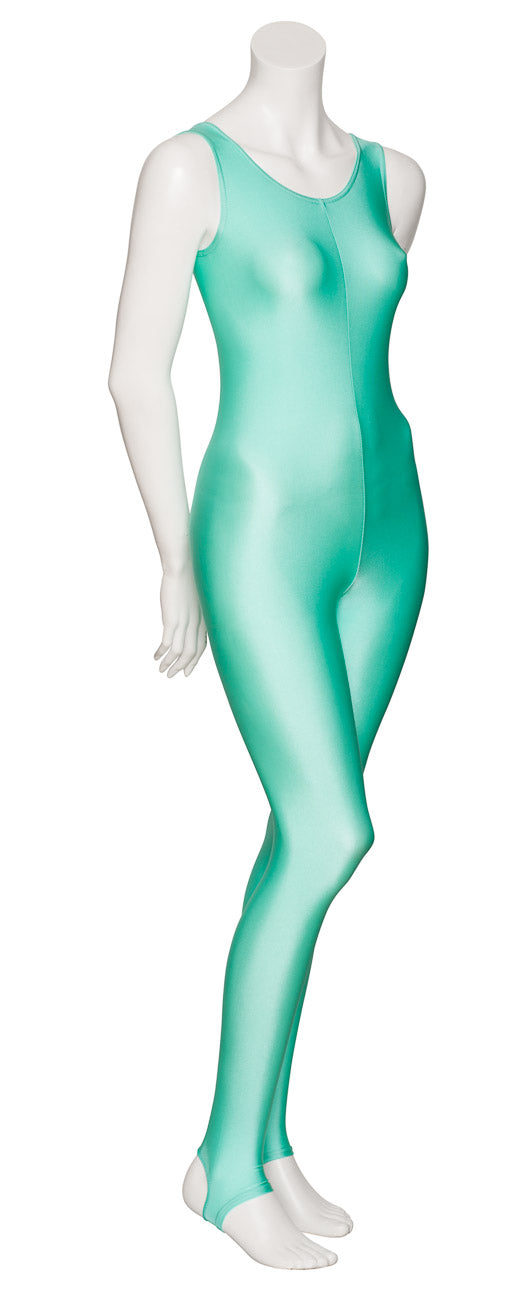 KDC011 Women's All Colours Lycra Sleeveless Stirrup Dance Catsuit