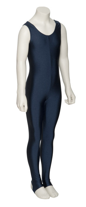 KDC011 Girls All Colours Lycra Sleeveless Dance Catsuit With Stirrups