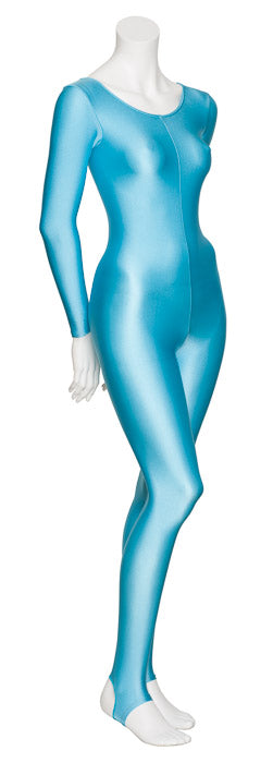 KDC012 Women's All Colours Lycra Long Sleeve Stirrup Dance Catsuit