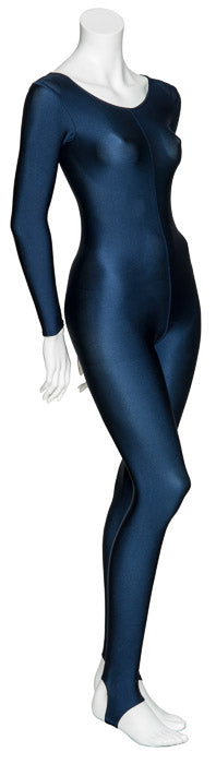 KDC012 Women's All Colours Lycra Long Sleeve Stirrup Dance Catsuit