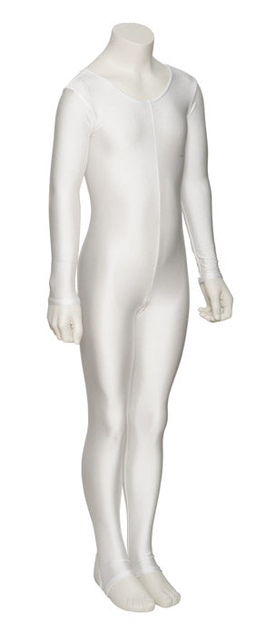 KDC012 Girls All Colours Lycra Long Sleeve Dance Catsuit With Stirrups