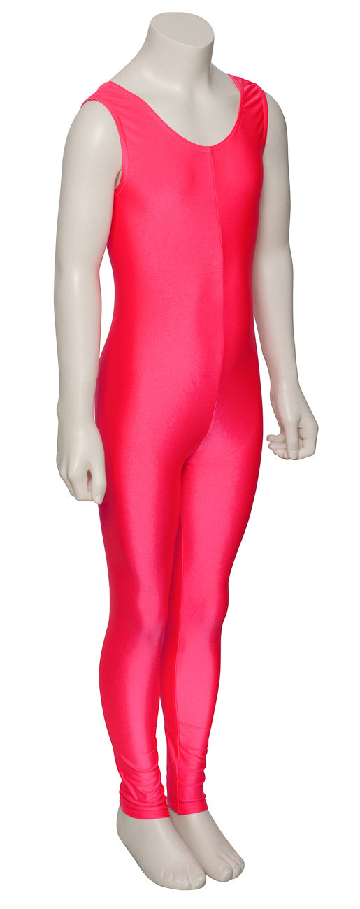 KDC016 Girls All Colours Lycra Sleeveless Footless Dance Catsuit