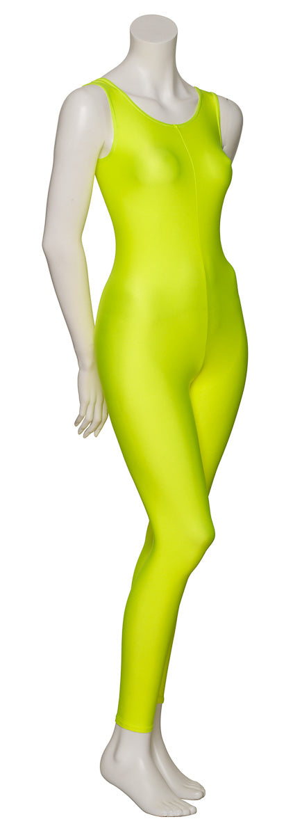 KDC016 Women's All Colours Lycra Sleeveless Footless Dance Catsuit