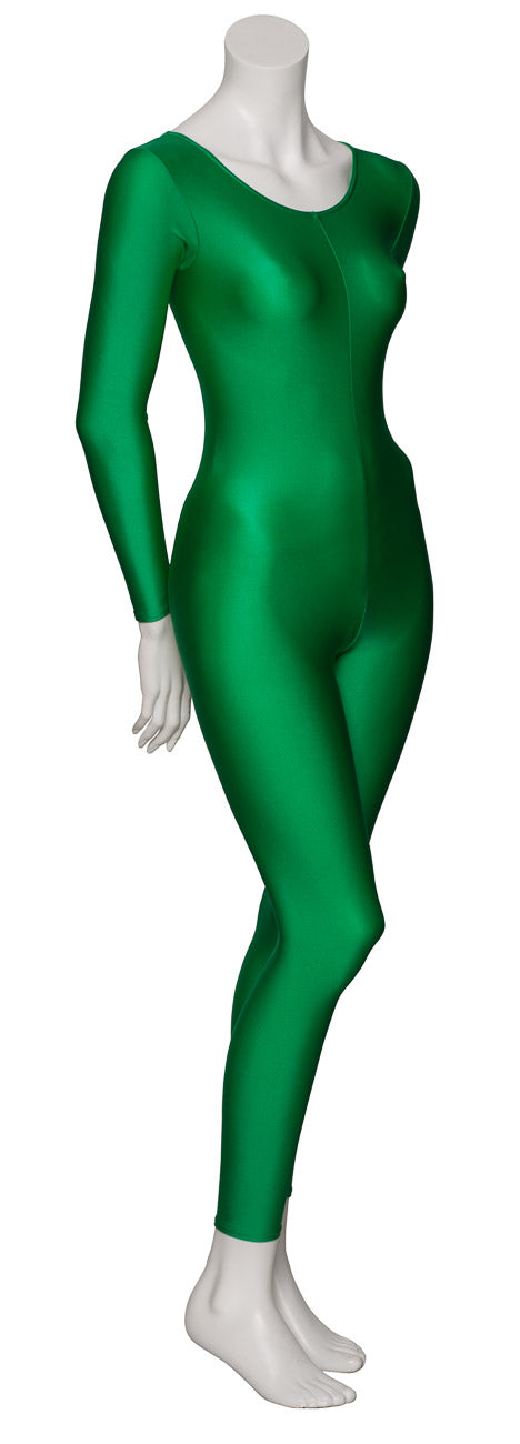 KDC017 Girls All Colours Lycra Long Sleeve Footless Dance Catsuit