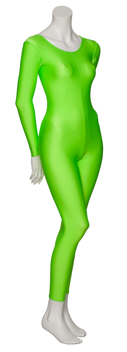 KDC017 Girls All Colours Lycra Long Sleeve Footless Dance Catsuit