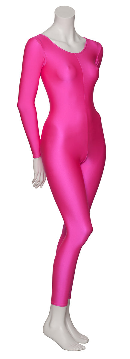KDC017 Girls All Colours Lycra Long Sleeve Footless Dance Catsuit