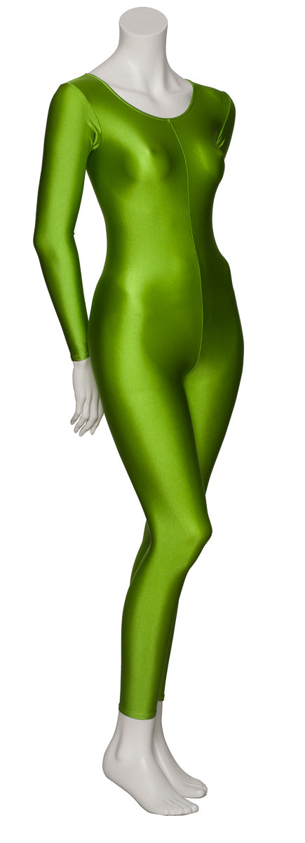 KDC017 Girls All Colours Lycra Long Sleeve Footless Dance Catsuit