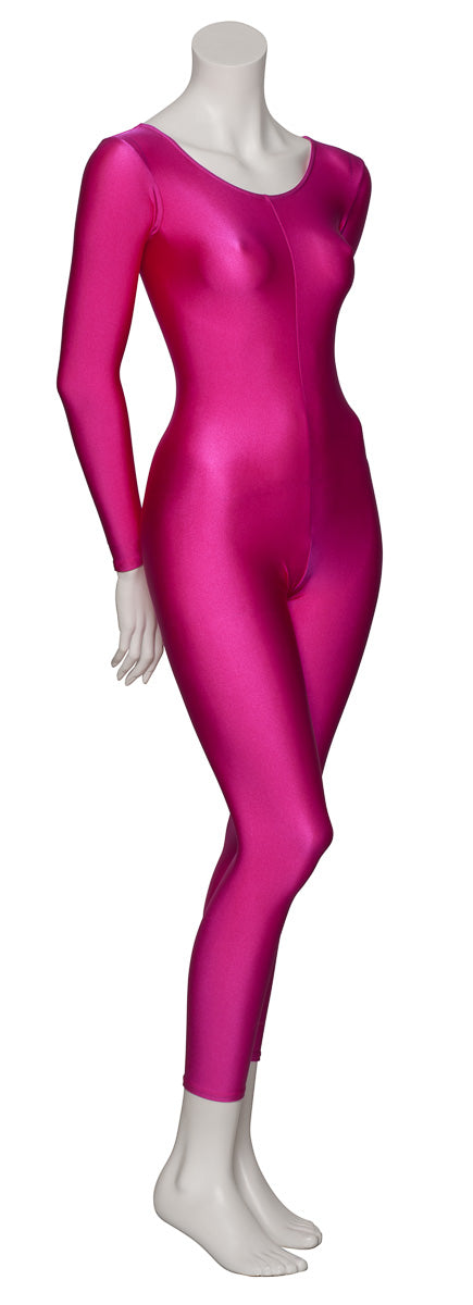 KDC017 Girls All Colours Lycra Long Sleeve Footless Dance Catsuit