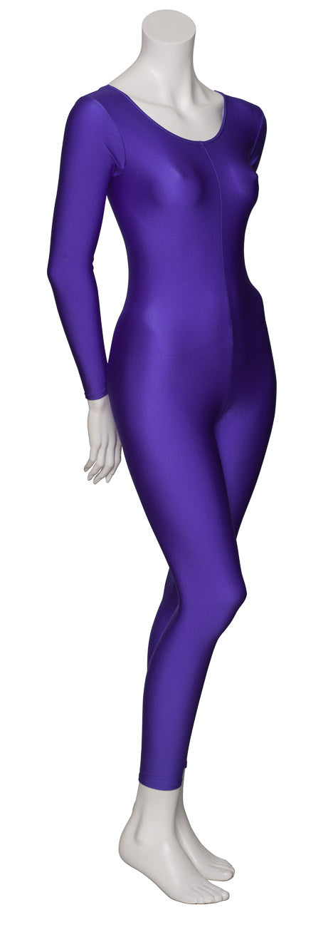 KDC017 Girls All Colours Lycra Long Sleeve Footless Dance Catsuit