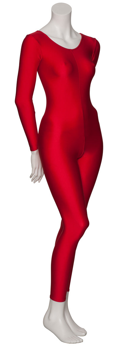 KDC017 Girls All Colours Lycra Long Sleeve Footless Dance Catsuit