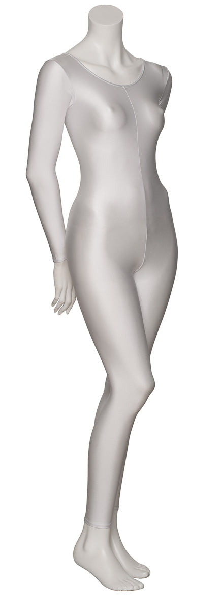 KDC017 Girls All Colours Lycra Long Sleeve Footless Dance Catsuit