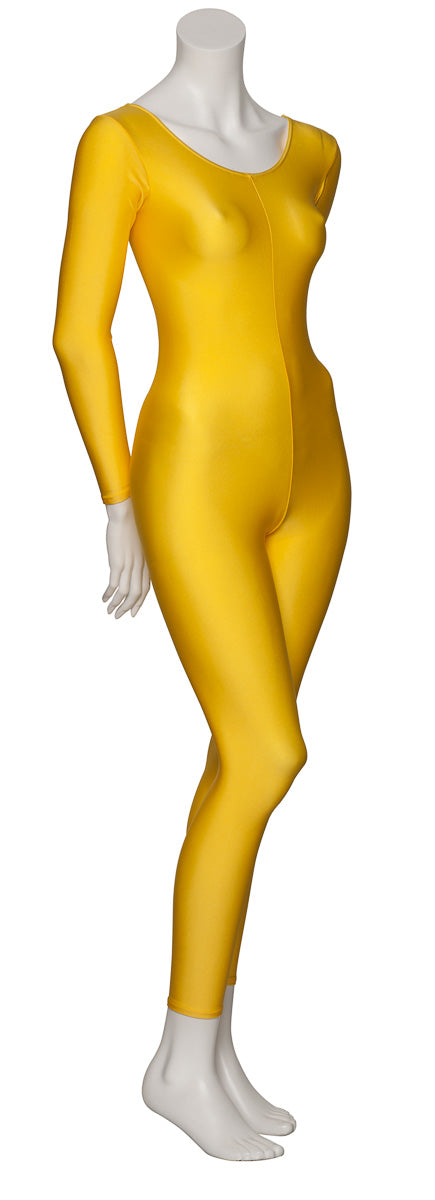 KDC017 Girls All Colours Lycra Long Sleeve Footless Dance Catsuit