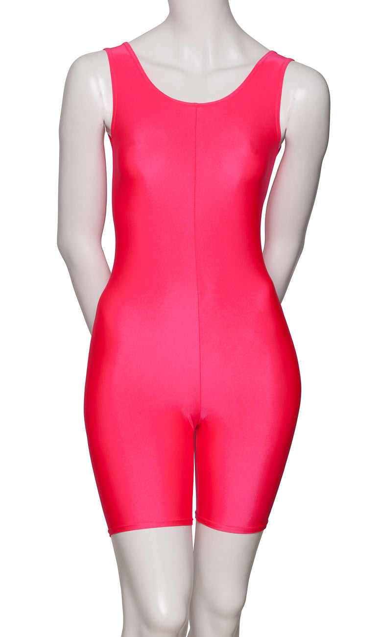 KDC018 Women's All Colours Lycra Sleeveless Dance Unitard Catsuit
