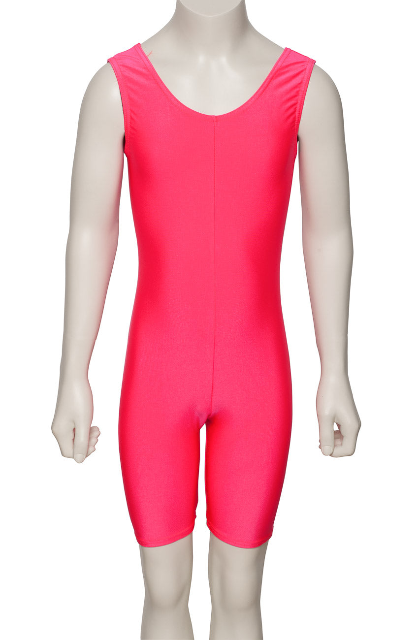 KDC018 Girls All Colours Lycra Sleeveless Dance Catsuit Unitard