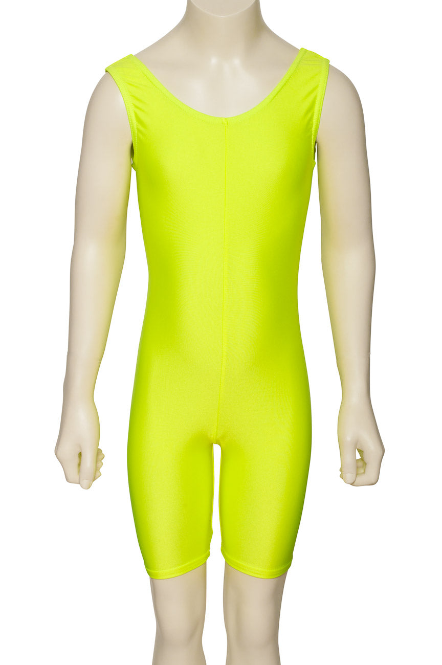 KDC018 Girls All Colours Lycra Sleeveless Dance Catsuit Unitard