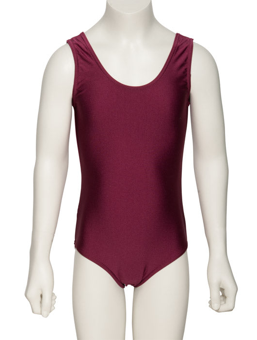 KDC026 Girls All Colours Nylon Lycra Sleeveless Plain Dance Gymnastics Leotard