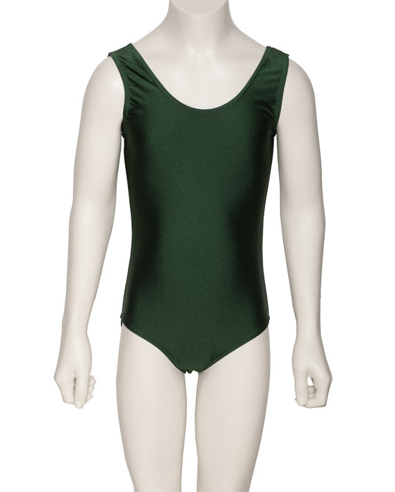 KDC026 Girls All Colours Nylon Lycra Sleeveless Plain Dance Gymnastics Leotard