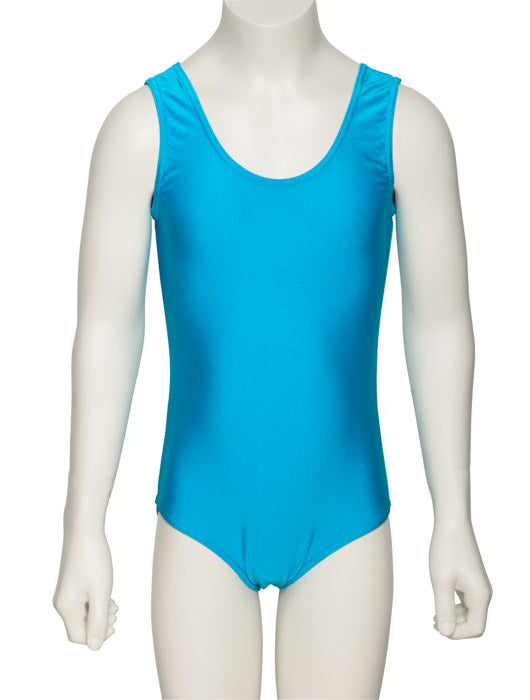 KDC026 Girls All Colours Nylon Lycra Sleeveless Plain Dance Gymnastics Leotard