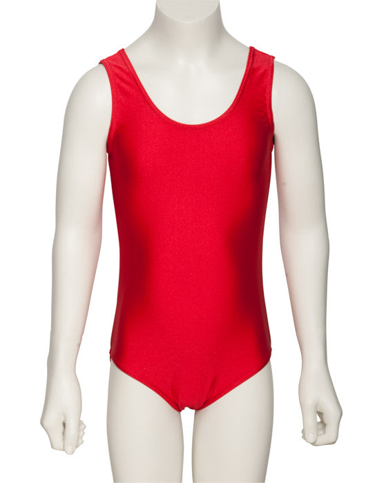 KDC026 Girls All Colours Nylon Lycra Sleeveless Plain Dance Gymnastics Leotard