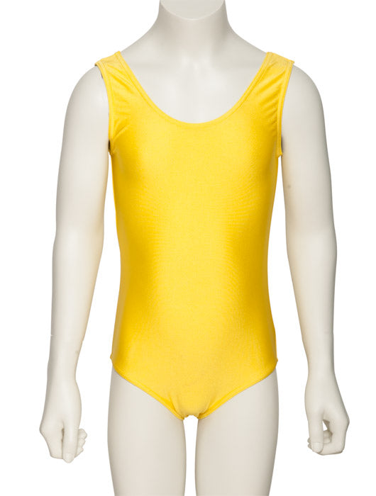 KDC026 Girls All Colours Nylon Lycra Sleeveless Plain Dance Gymnastics Leotard