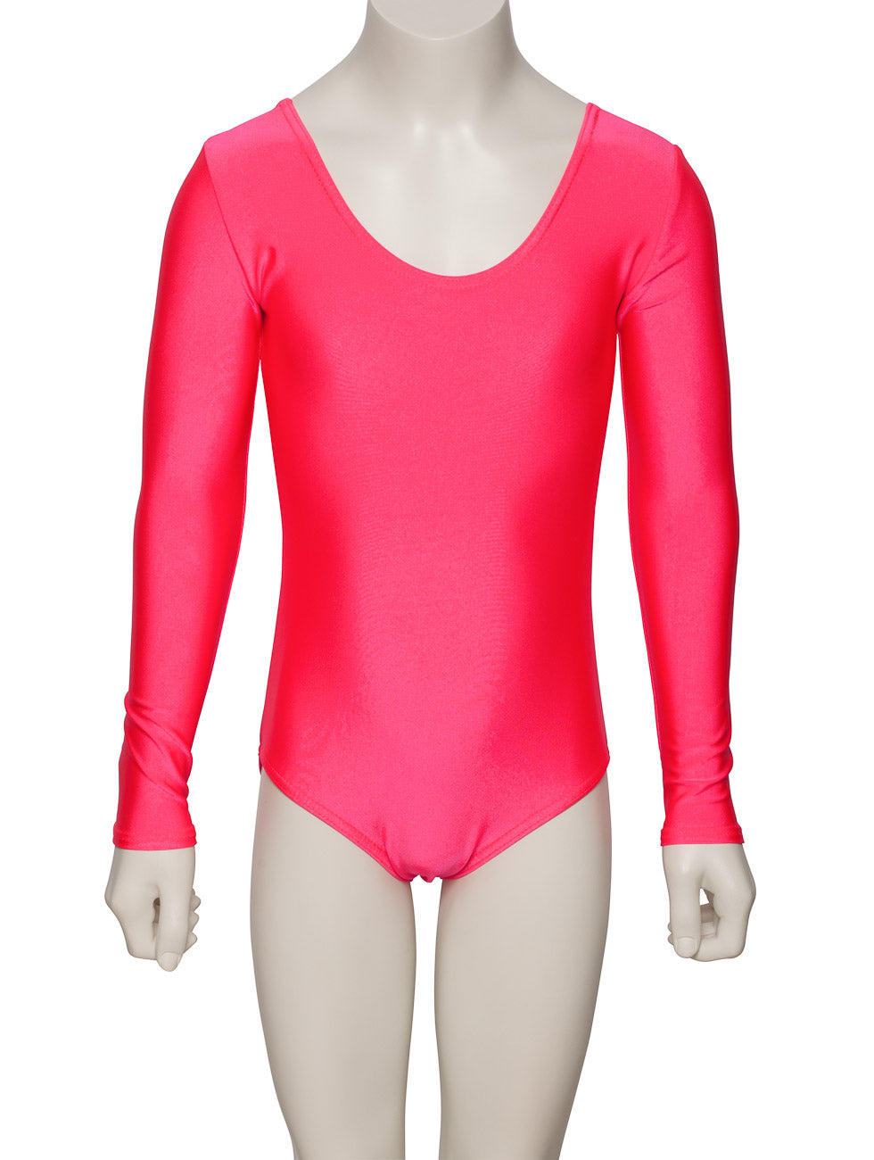 KDC029 Women's All Colours Nylon Lycra Long Sleeve Plain Dance Gymnastics Leotard