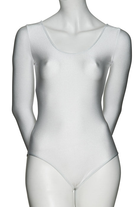 KDC029 Women's All Colours Nylon Lycra Long Sleeve Plain Dance Gymnastics Leotard
