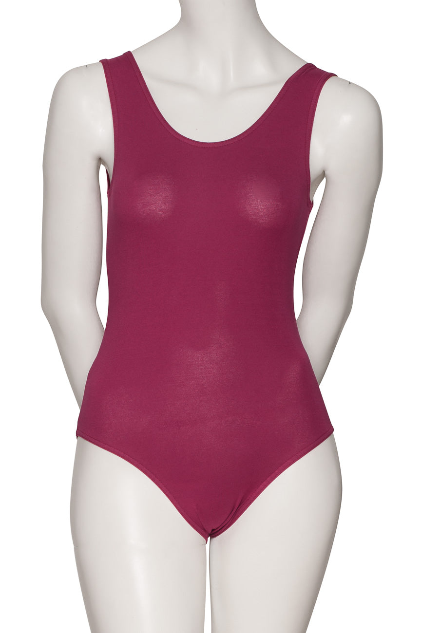 KDC036 Women's All Colours Cotton Sleeveless Ballet Dance Leotard