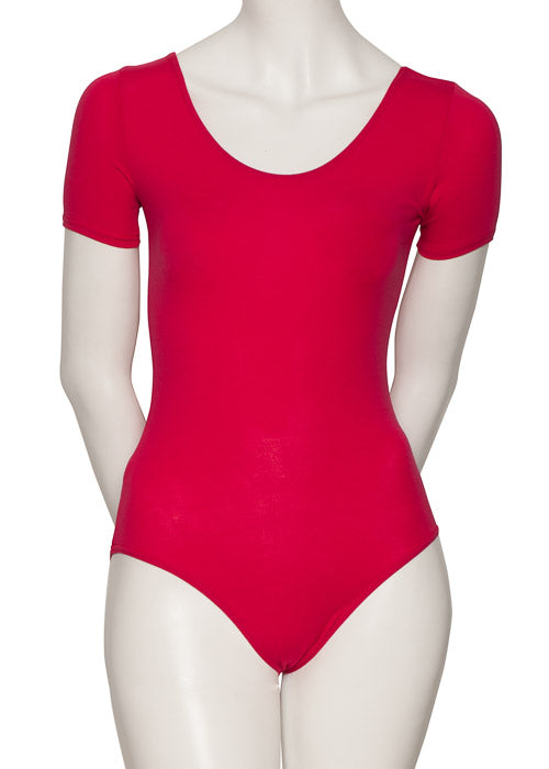 KDC037 Women's All Colours Cotton Short Sleeve Ballet Dance Leotard