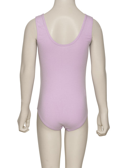 KDC038 Girls All Colours Ruched Cotton Sleeveless Ballet Dance Leotard