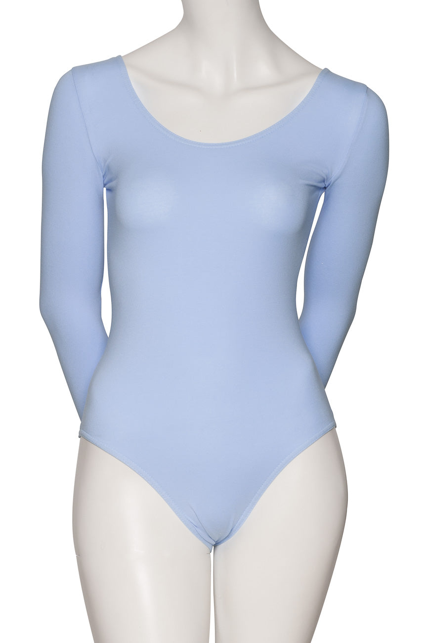 KDC039 Women's All Colours Cotton Long Sleeve Ballet Dance Leotard