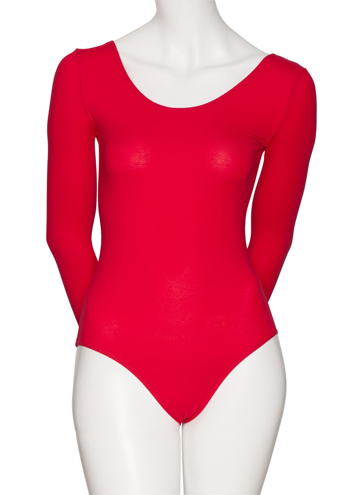 KDC039 Women's All Colours Cotton Long Sleeve Ballet Dance Leotard