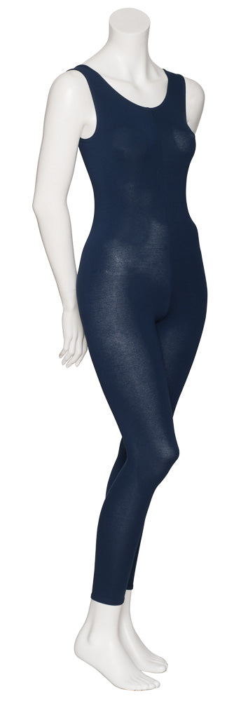 KDC056 Women's All Colours Cotton Sleeveless Footless Catsuit Unitard