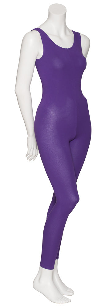 KDC056 Women's All Colours Cotton Sleeveless Footless Catsuit Unitard