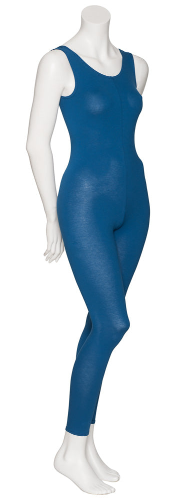 KDC056 Women's All Colours Cotton Sleeveless Footless Catsuit Unitard