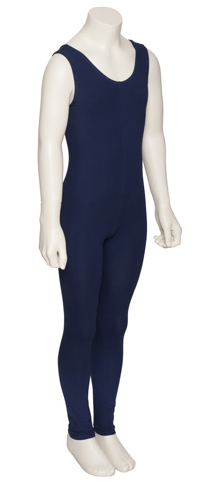 KDC056 Girls All Colours Cotton Sleeveless Footless Catsuit Unitard